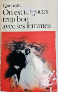 Couverture roman Queneau